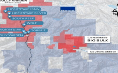 Dolly Varden Silver Consolidates Big Bulk Copper-Gold Porphyry Property