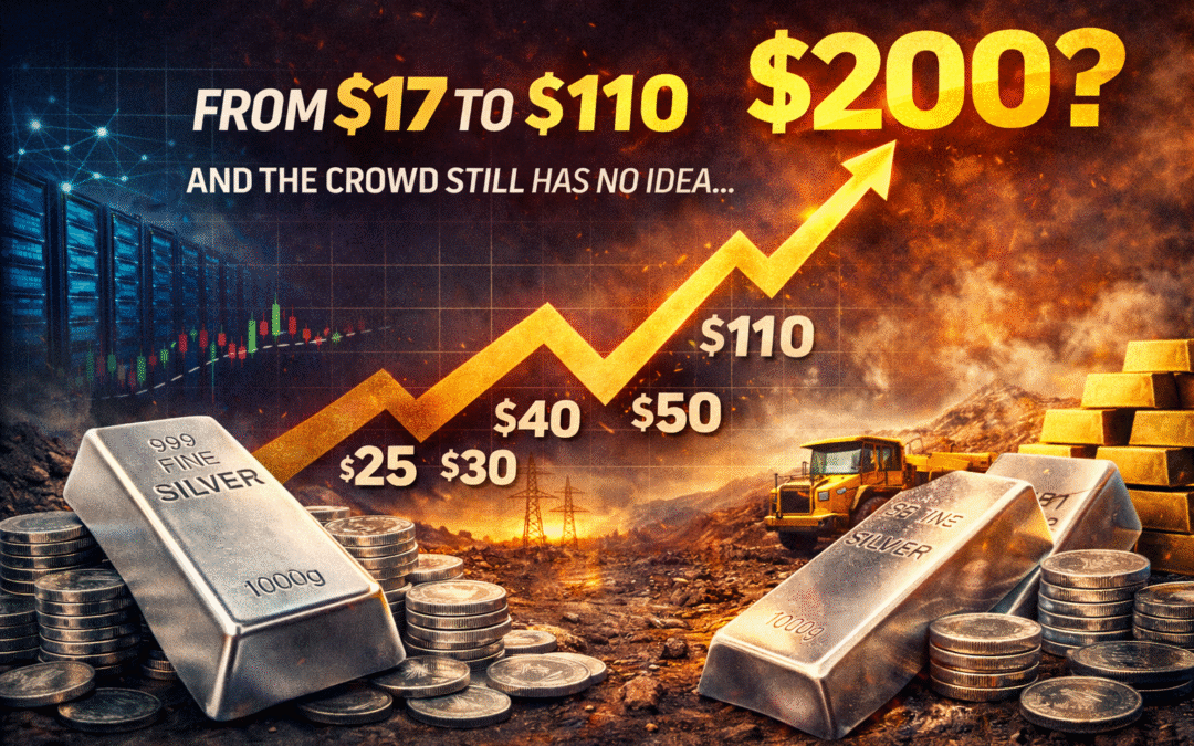 Silver at $110 Isn’t the Top — It’s the Wake-Up Call