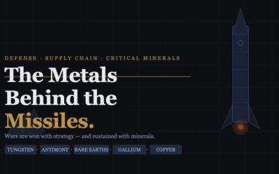 The Metals Behind the Missiles