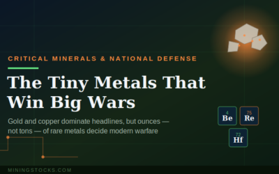 The Tiny Metals That Win Big Wars