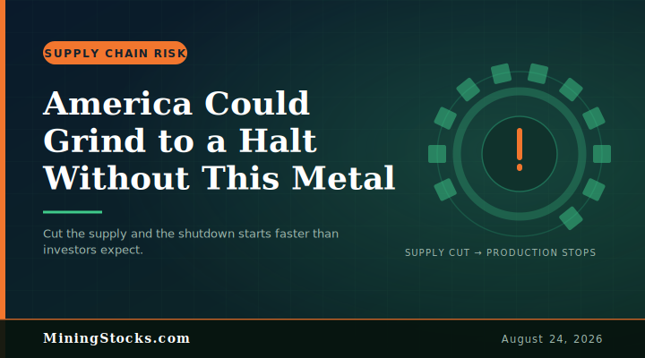 America Could Grind to a Halt Without This Metal
