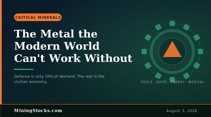 The Metal the Modern World Can’t Work Without
