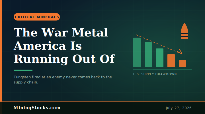 The War Metal America Is Running Out Of